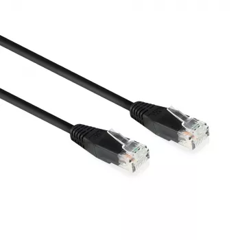 ACT cavo patch U/UTP CAT6 nero 2,0 m con connettori RJ45