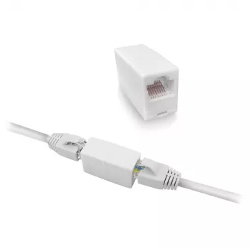 Adattatore modulare RJ-45 ACT AC4105 bianco connessione 1 RJ-45 connessione 2 RJ-45