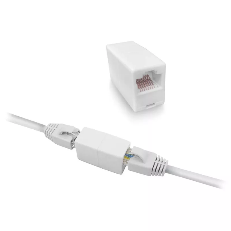 Adattatore modulare RJ-45 ACT AC4105 bianco connessione 1 RJ-45 connessione 2 RJ-45