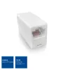 Adattatore modulare RJ-45 ACT AC4105 bianco connessione 1 RJ-45 connessione 2 RJ-45
