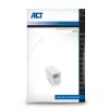 Adattatore modulare RJ-45 ACT AC4105 bianco connessione 1 RJ-45 connessione 2 RJ-45
