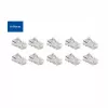 Connettore modulare CAT5E RJ-45 ACT AC4110 maschio argento trasparente 10 pz.