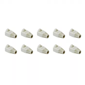 ACT passacavi UTP, RJ45, passacavo, grigio, RJ45, 10 pezzi