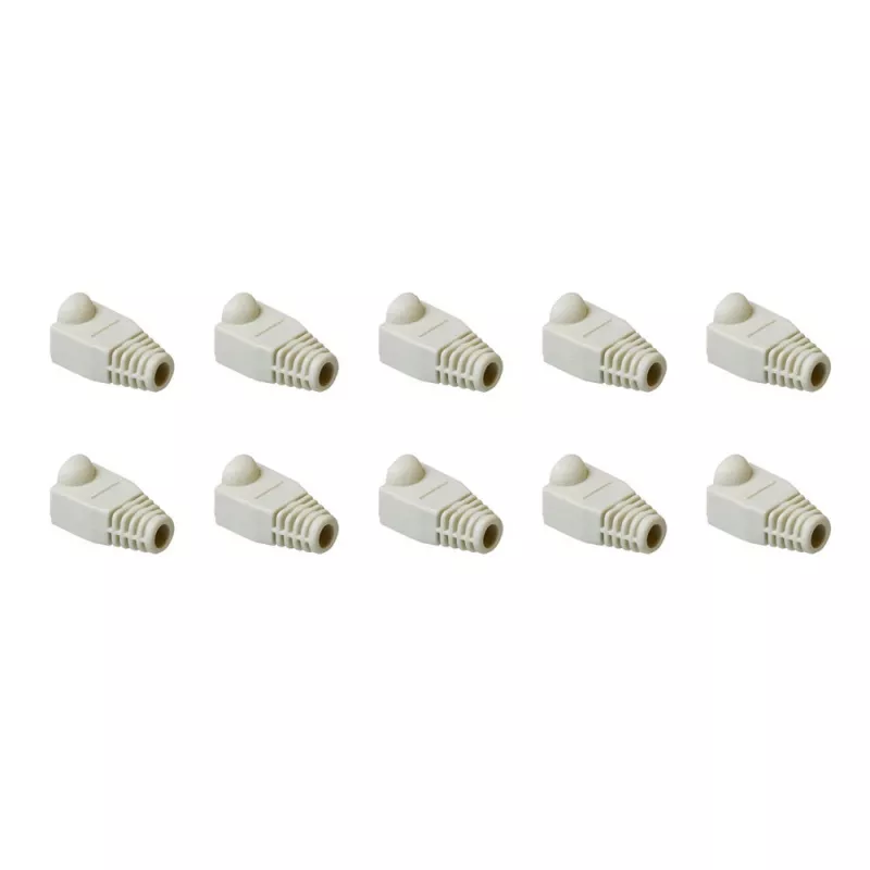 ACT passacavi UTP, RJ45, passacavo, grigio, RJ45, 10 pezzi
