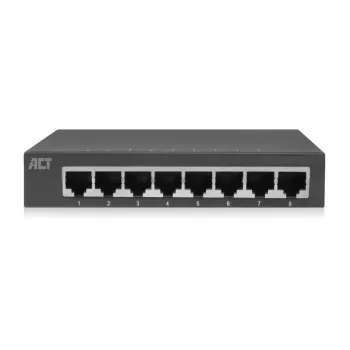 Switch unmanaged ACT AC4418 8 porte Gigabit Ethernet 10/100/1000