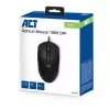 Mouse ottico cablato ACT 1000 DPI, USB