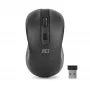 ACT AC5105 mouse wireless ambidestro, nero