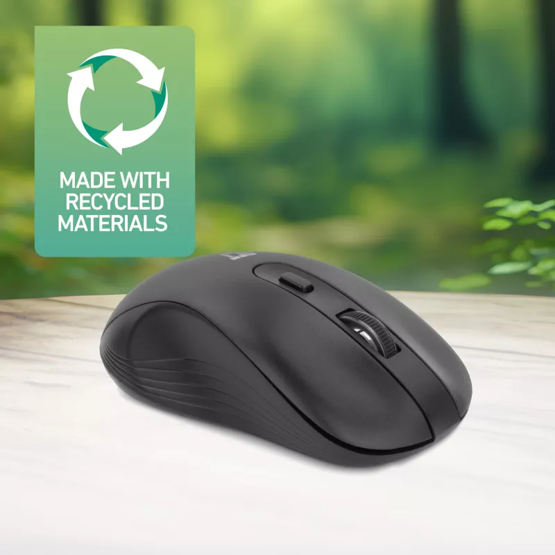 ACT AC5105 mouse wireless ambidestro, nero