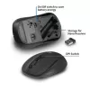 ACT AC5125 mouse wireless, ambidestro, 1600 DPI, nero