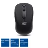 ACT AC5125 mouse wireless, ambidestro, 1600 DPI, nero