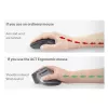 Mouse ergonomico wireless ACT con Bluetooth e USB-C/USB-A