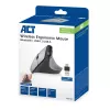 Mouse ergonomico wireless ACT con Bluetooth e USB-C/USB-A