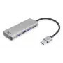 Hub USB ACT AC6121 Type-A 5000 Mbit/s alluminio