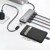 Hub USB ACT AC6121 Type-A 5000 Mbit/s alluminio