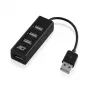 Hub USB ACT AC6205 2.0 480 Mbit/s nero 0,12 m
