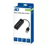 Hub USB ACT AC6205 2.0 480 Mbit/s nero 0,12 m