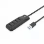 Hub interfacce ACT AC6320 USB 3.2 Gen 1 (3.1 Gen 1) Type-A 5000 Mbit/s nero