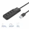 Hub interfacce ACT AC6320 USB 3.2 Gen 1 (3.1 Gen 1) Type-A 5000 Mbit/s nero
