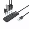 Hub interfacce ACT AC6320 USB 3.2 Gen 1 (3.1 Gen 1) Type-A 5000 Mbit/s nero