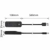 Hub interfacce ACT AC6320 USB 3.2 Gen 1 (3.1 Gen 1) Type-A 5000 Mbit/s nero