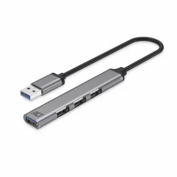 Hub USB 3.2 Gen 1 ACT AC6325 Type-A 5000 Mbit/s grigio