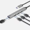 Hub USB 3.2 Gen 1 ACT AC6325 Type-A 5000 Mbit/s grigio