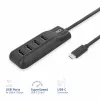 Hub interfacce ACT AC6420 USB 3.2 Gen 1 (3.1 Gen 1) Type-C 5000 Mbit/s nero
