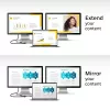 Adattatore multiporta ACT USB-C 4K per 2 monitor HDMI, porta dati USB-A