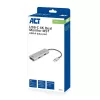 Adattatore multiporta ACT USB-C 4K per 2 monitor HDMI, porta dati USB-A