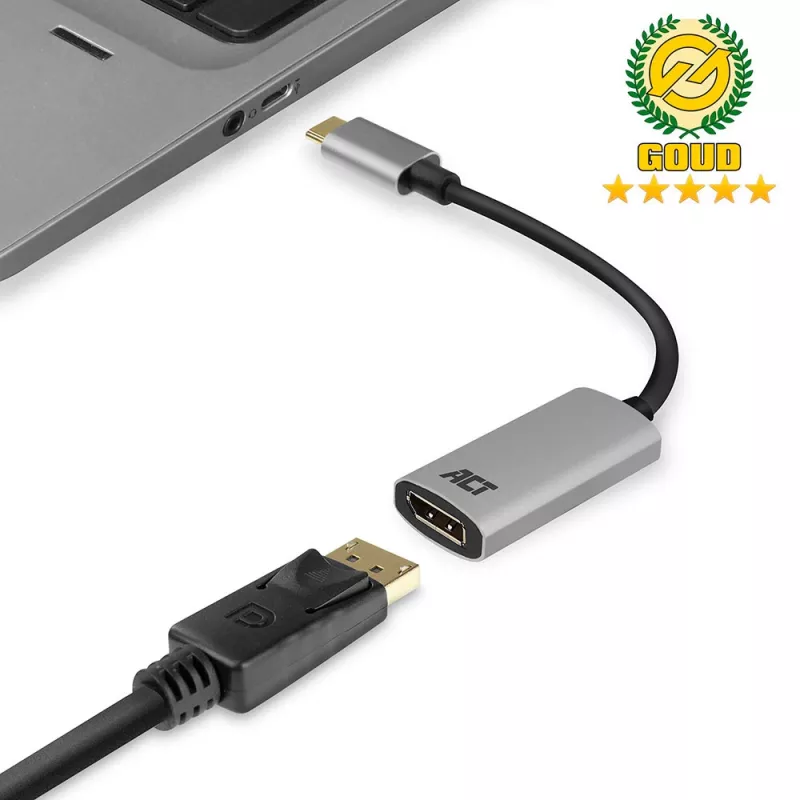 Adattatore USB-C a DisplayPort ACT AC7030