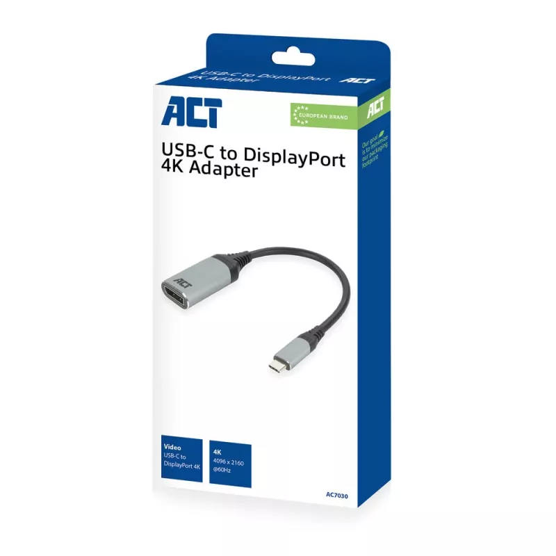 Adattatore USB-C a DisplayPort ACT AC7030
