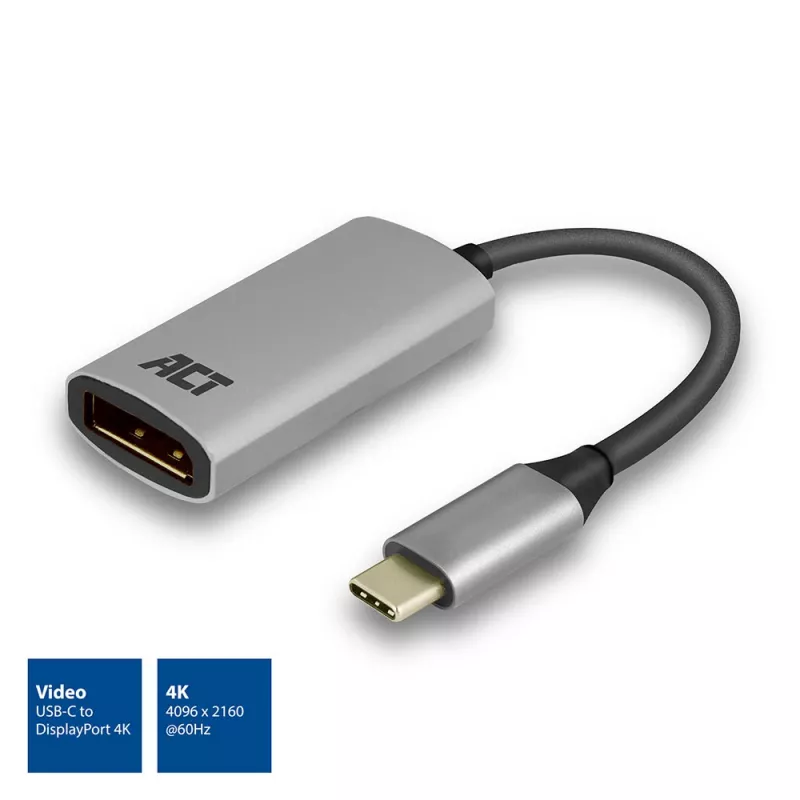 Adattatore USB-C a DisplayPort ACT AC7030