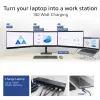 Docking station ACT USB-C 4K, per 2 o 3 monitor HDMI/DisplayPort, DisplayLink