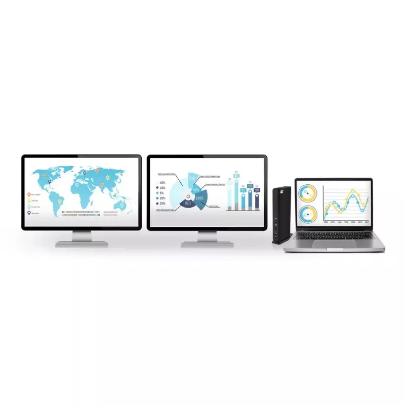 Docking station universale ACT USB-C o USB-A, per 2 monitor HDMI, DisplayLink
