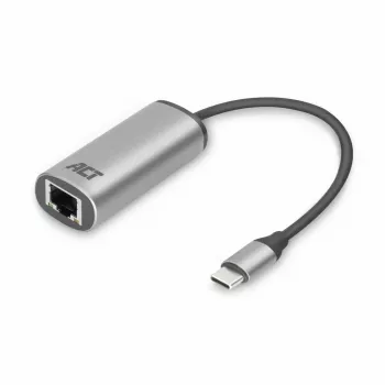 Hub USB ACT AC7081 Type-C 2500 Mbit/s alluminio