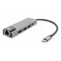Docking station ACT USB-C 4K per 1 monitor HDMI, Ethernet, USB-A, pass-through PD