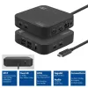Docking station universale ACT USB-C 4K, per 2 monitor HDMI/DisplayPort, DisplayLink, design compatto