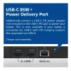 Docking station universale ACT USB-C 4K, per 2 monitor HDMI/DisplayPort, DisplayLink, design compatto