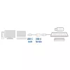 Cavo ACT USB 3.0 OTG connettore maschio USB-C a connettore femmina USB-A 0,2 m 5 Gbit/s