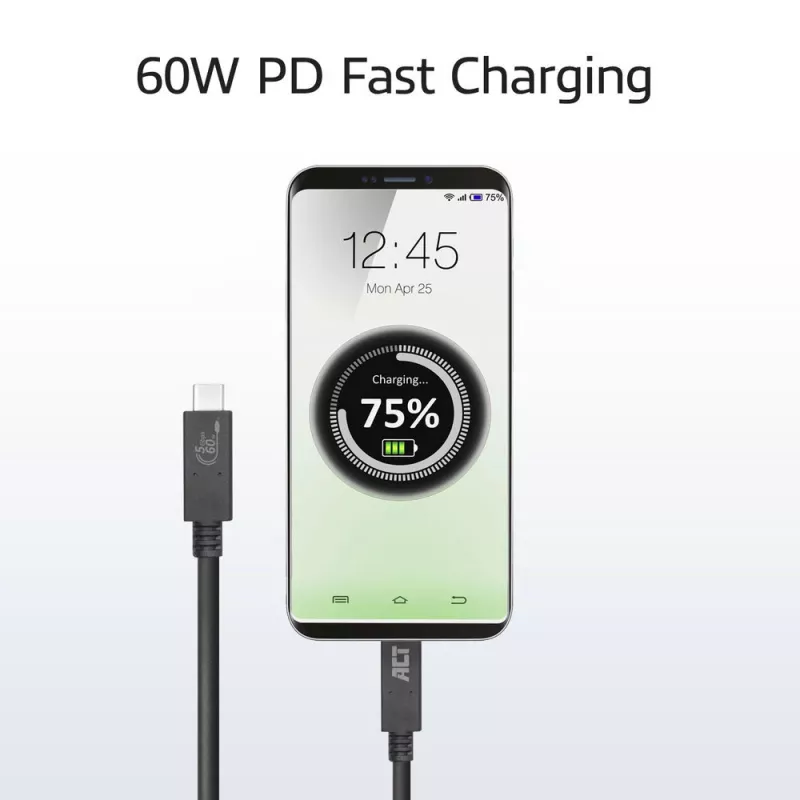 Cavo ACT USB 3.0 USB-C certificato USB-IF 2 metri 5 Gbit/s