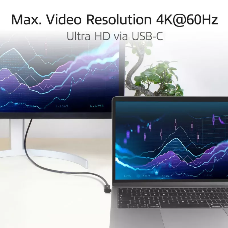 Cavo ACT USB 3.0 angolare USB-C 2 metri 5 Gbit/s nero