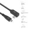 Cavo ACT USB 3.0 angolare USB-C 2 metri 5 Gbit/s nero