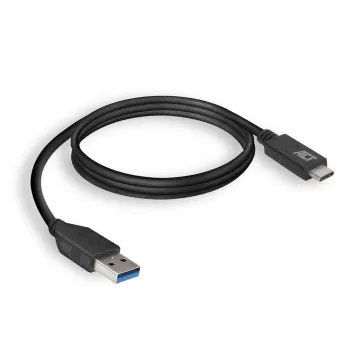 Cavo ACT USB 3.0 USB-A a USB-C 1 metro 5 Gbit/s nero