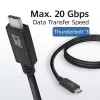 Cavo ACT USB4® 20Gbps, USB-C, certificato USB-IF, 1 metro