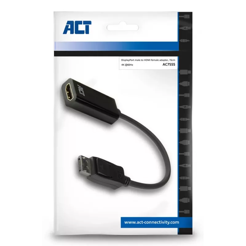 Adattatore DisplayPort a HDMI ACT AC7555
