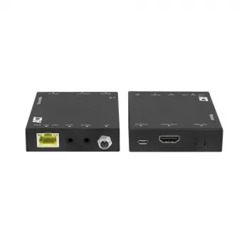 Trasmettitore e ricevitore AV ACT set extender 4K HDMI 2.0 su CAT6 UTP con supporto IR, 60 metri