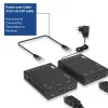 Trasmettitore e ricevitore AV ACT set extender 4K HDMI 2.0 su CAT6 UTP con supporto IR, 60 metri