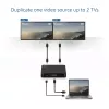 Splitter ACT 4K HDMI 1.4 2 porte 3840 x 2160 pixel nero