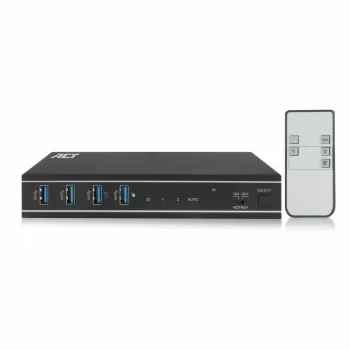 Switch KVM ACT 2 porte HDMI 4K@60Hz, USB 3.2 Gen1 (USB 3.0)