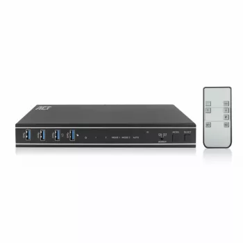 Switch KVM ACT 2 porte Dual HDMI 4K@60Hz, USB 3.2 Gen1 (USB 3.0)